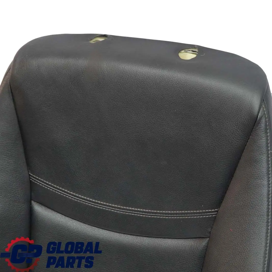 Front Right O/S Seat Backrest Cover Black Leather Dakota to BMW E90 E91 LCI with Part number 7246800 BMW E90 E91 LCI Front Right O/S Seat Backrest Cover Black Leather Dakota - SKU 7246800-1 - Part number 7246800
