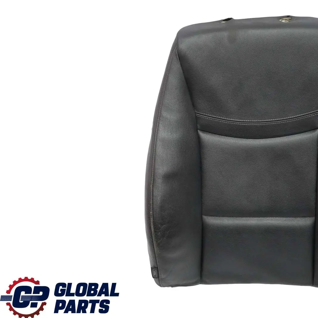 BMW E90 E91 LCI Vordersitz Vorne Rechts Sitz Lehne Bezug Leder Dakota Schwarz - SKU 7246800-1 - Teilenummer 7246800