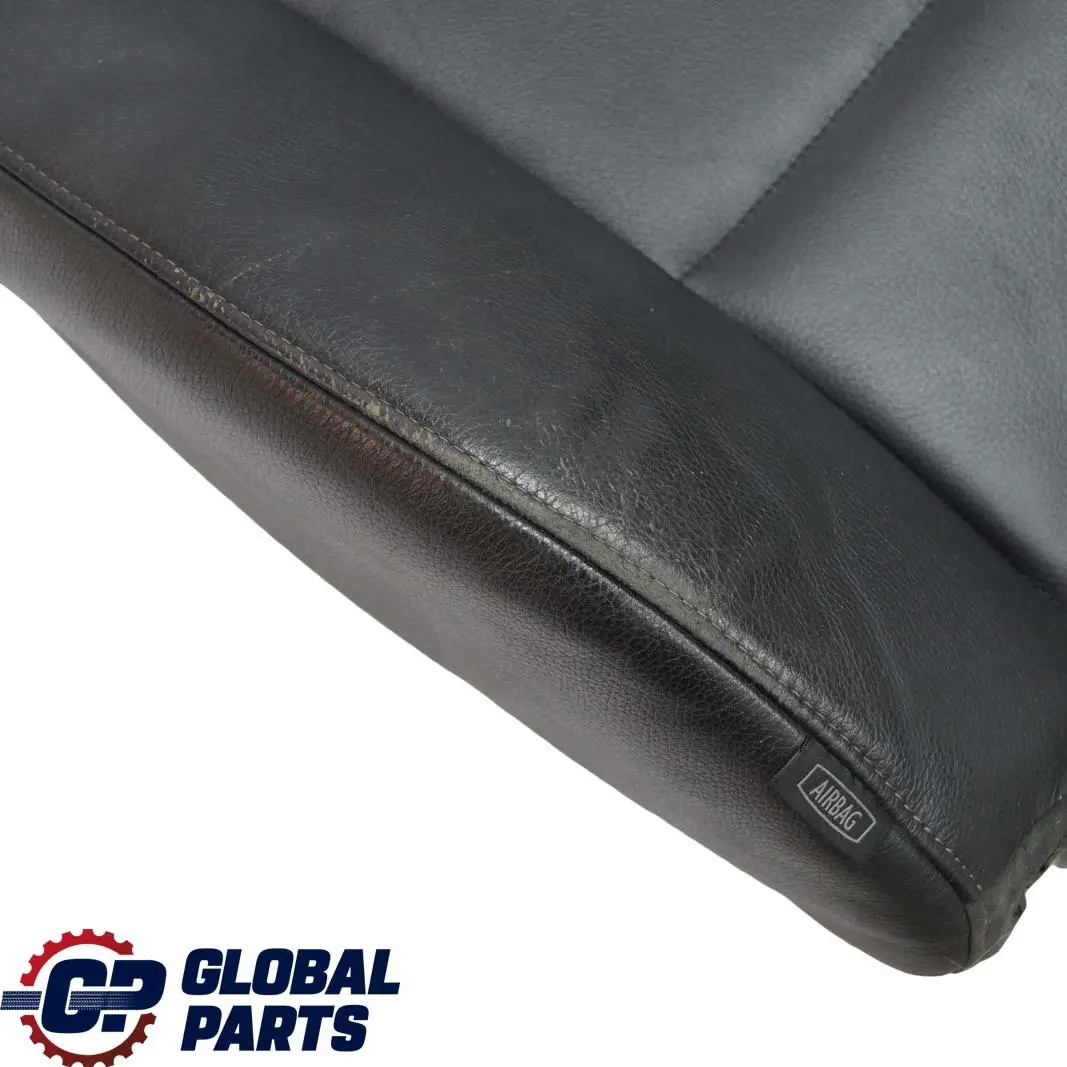 Sedile Anteriore Destro Rivestimento Schienale Pelle Nera Dakota per BMW E90 E91 LCI con numero di parte 7246800 BMW E90 E91 LCI Sedile Anteriore Destro Rivestimento Schienale Pelle Nera Dakota - SKU 7246800-1 - Numero di parte 7246800