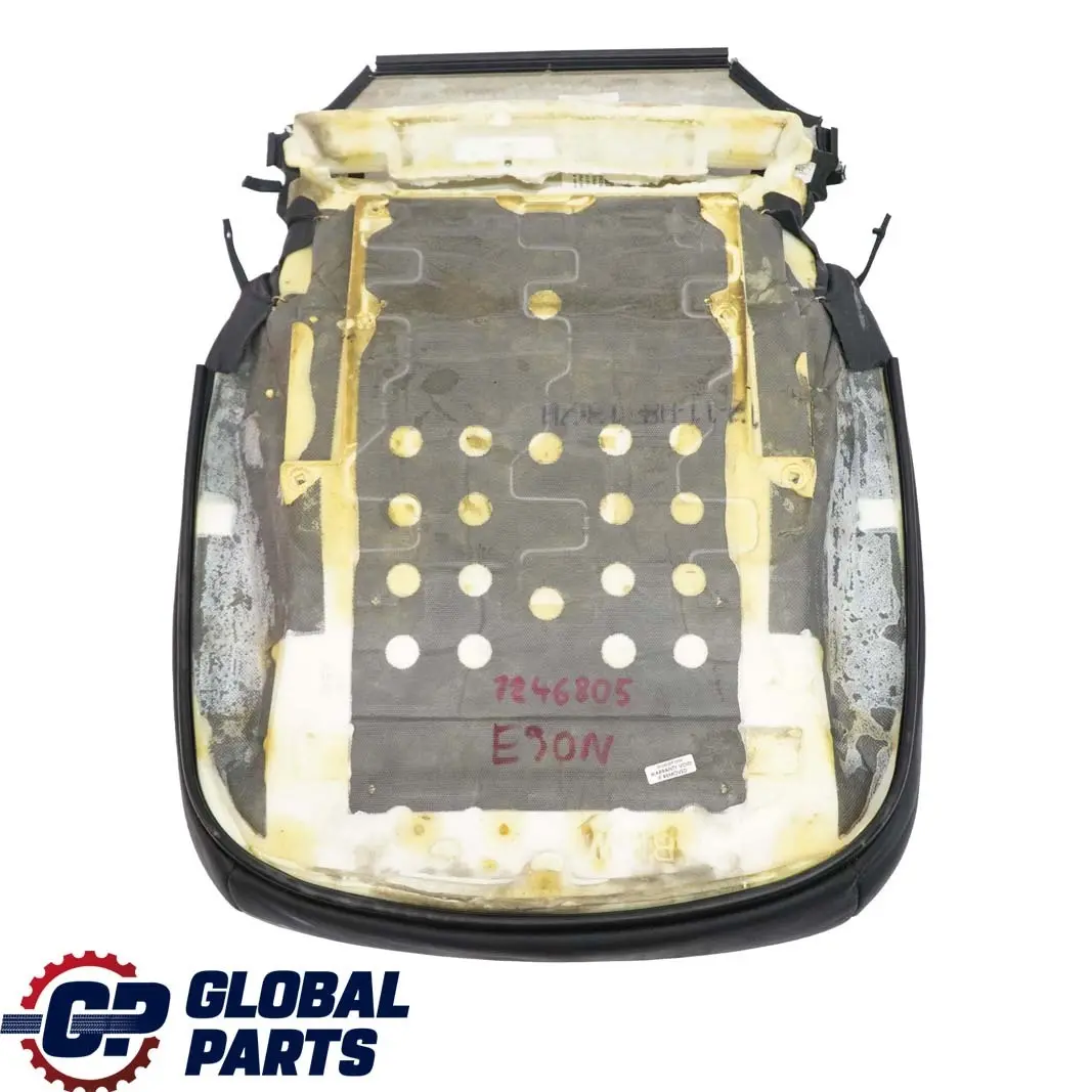 Interno anteriore sinistro destro Coprisedile Pelle Nera per BMW E90 E91 LCI con numero di parte 7246805 BMW E90 E91 LCI Interno anteriore sinistro destro Coprisedile Pelle Nera - SKU 7246805 - Numero di parte 7246805