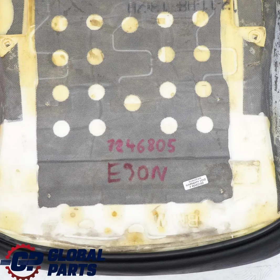 Interno anteriore sinistro destro Coprisedile Pelle Nera per BMW E90 E91 LCI con numero di parte 7246805 BMW E90 E91 LCI Interno anteriore sinistro destro Coprisedile Pelle Nera - SKU 7246805 - Numero di parte 7246805