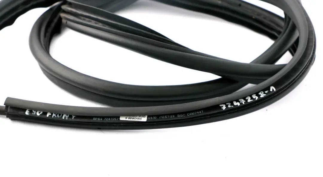 BMW E90 E91 Puerta Delantera Sello Proteccion Borde Izquierda Derecha N/ 7247257 - SKU 7247258-1 - Número de pieza 7247258