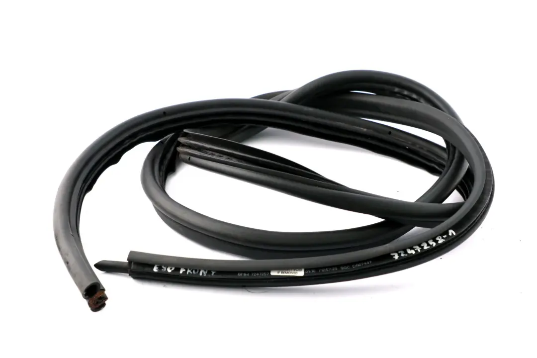 Front Door Seal Edge Protection Left Right Suede N/O/S to BMW E90 E91 LCI with Part number 7247258 BMW E90 E91 LCI Front Door Seal Edge Protection Left Right Suede N/O/S - SKU 7247258 - Part number 7247258