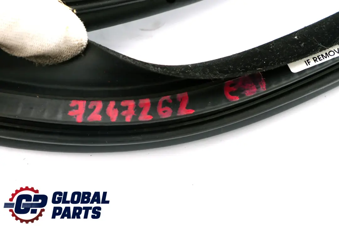 Paraspigoli Guarnizione Porta Dx Sinistro Posteriore per BMW E91 LCI con numero di parte 7247262 BMW E91 LCI Paraspigoli Guarnizione Porta Dx Sinistro Posteriore - SKU 7247262 - Numero di parte 7247262