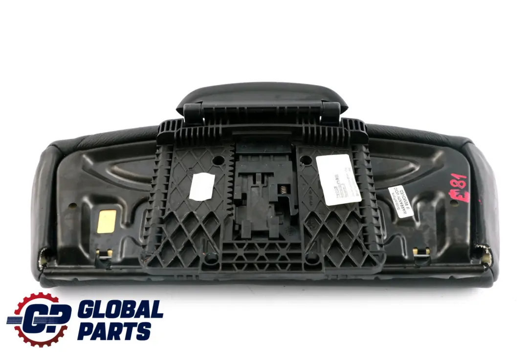BMW 1 Series E81 E82 E88 Sports Front Seat Thigh Support Carrier Black Leather - SKU 7247337 - Part number 7247337