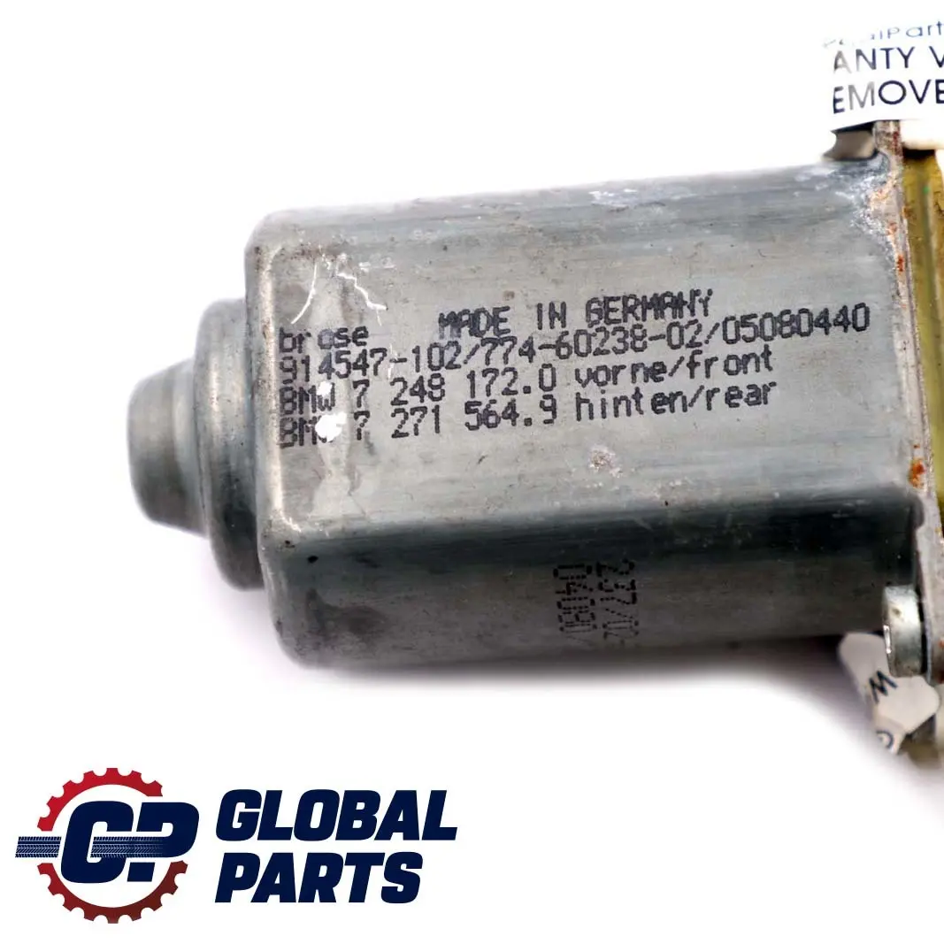 Motore Alzacristallo Anteriore Posteriore Destro per BMW F10 F11 con numero di parte 7248172 BMW F10 F11 Motore Alzacristallo Anteriore Posteriore Destro - SKU 7248172 - Numero di parte 7248172