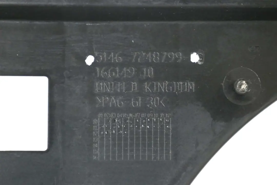 Soporte Radiador Panel de cierre frontal para Mini Cooper R55 R56 R57 LCI con número de pieza 7248799 Mini Cooper R55 R56 R57 LCI Soporte Radiador Panel de cierre frontal - SKU 7248799 - Número de pieza 7248799