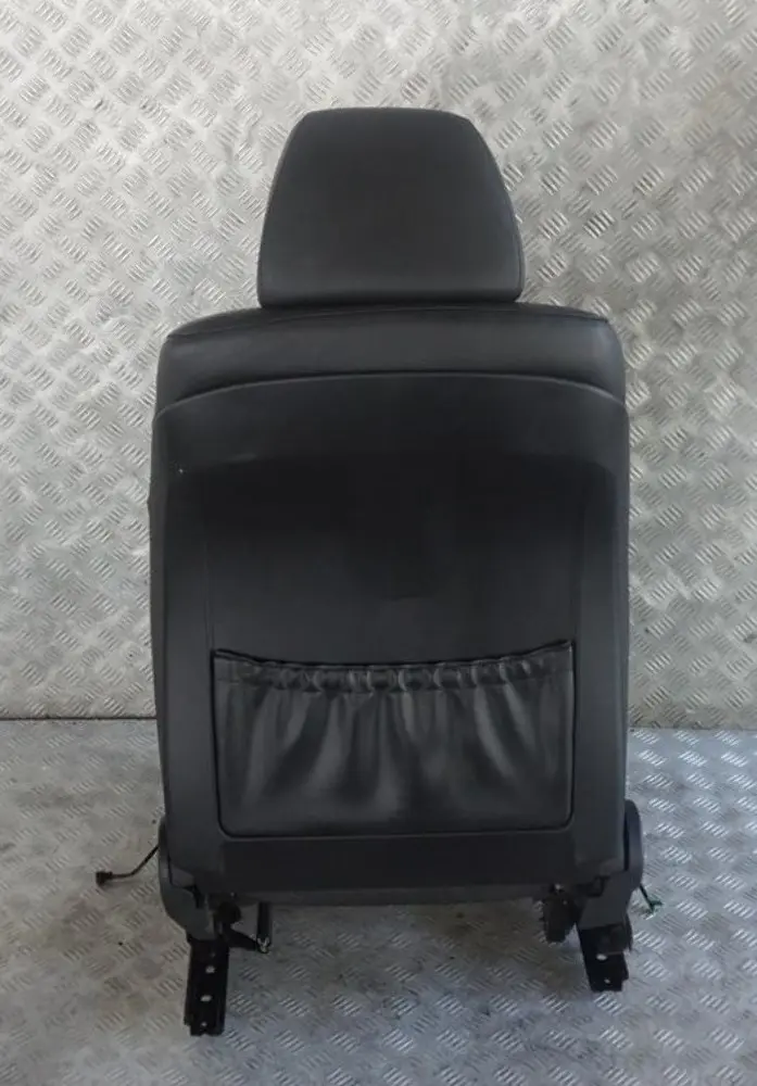BMW 5 Reihe E60 E61 Vorne Rechts Sitz Leder Schwarz - SKU 7249321-5 - Teilenummer 7249321