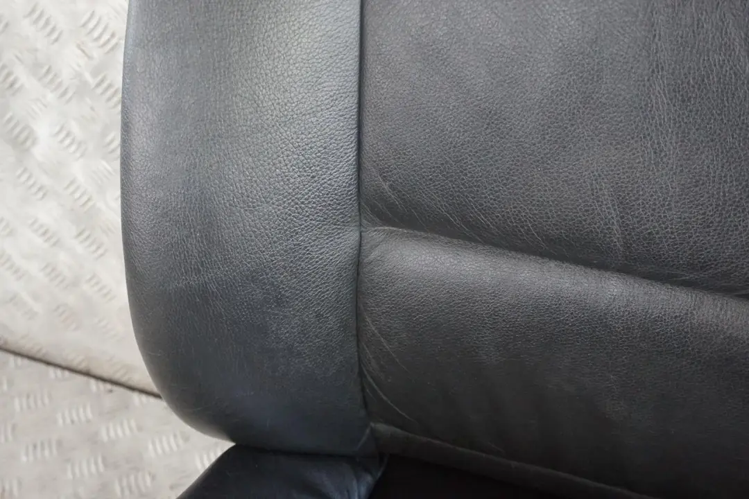 BMW 5 Reihe E60 E61 Vorne Rechts Sitz Leder Schwarz - SKU 7249321-5 - Teilenummer 7249321