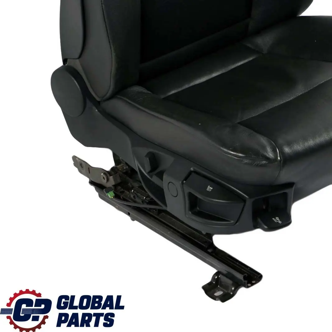 BMW 5 Series E60 E61 Black Leather Dakota Front Right O/S Seat Driver Side - SKU 7249321-8 - Part number 7249321