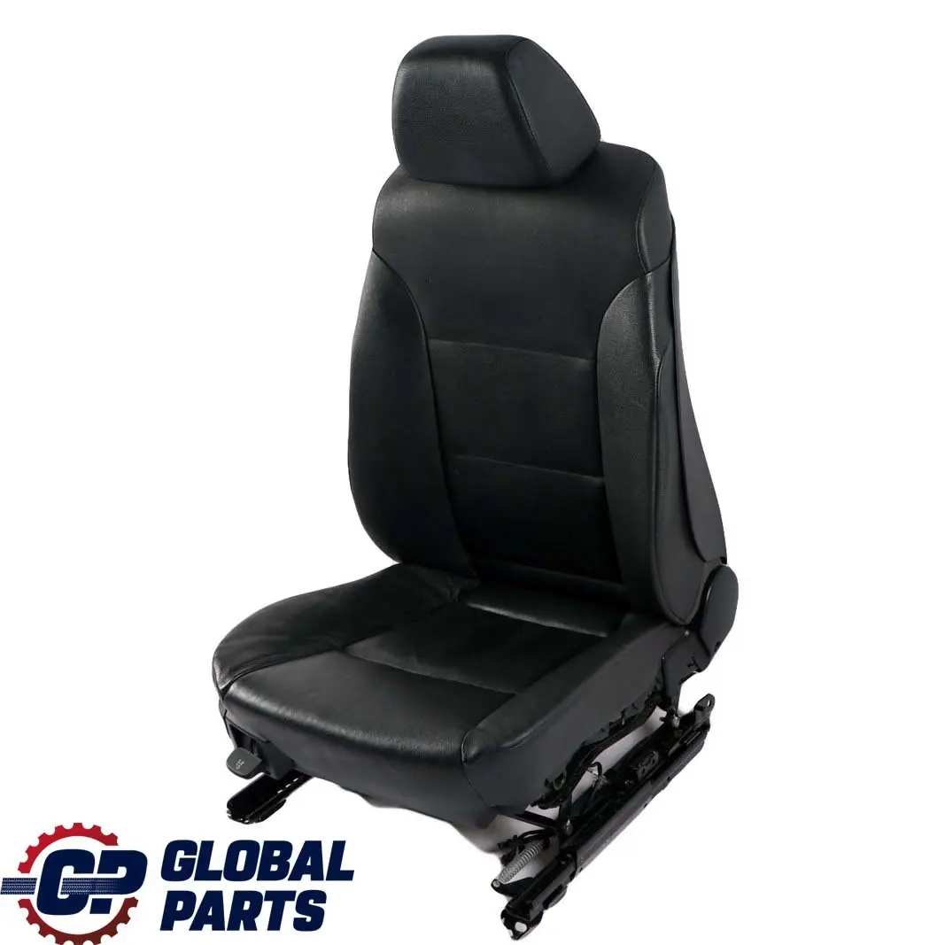 BMW E60 E61 Siège Avant Droit Cuir Noir Dakota - SKU 7249321-8 - Numéro de pièce 7249321