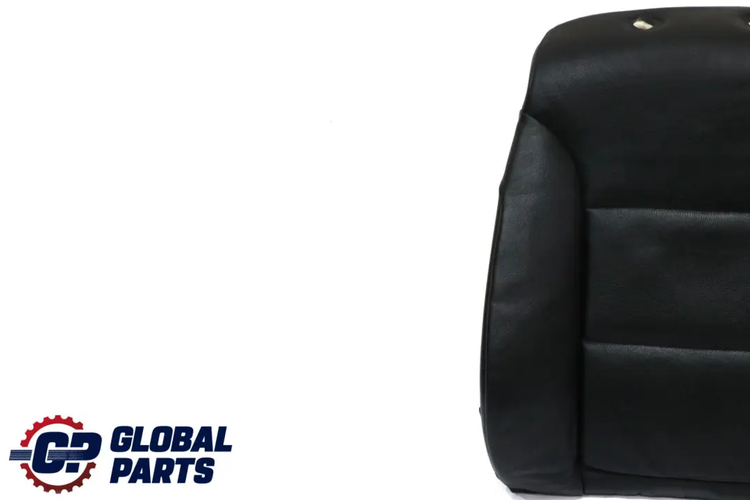 BMW E60 E61 Front Left Right Seat N/O/S Backrest Leather Cover Panel Black - SKU 7249321 - Part number 7249321