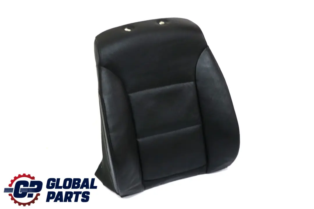 BMW E60 E61 Front Left Right Seat N/O/S Backrest Leather Cover Panel Black - SKU 7249321 - Part number 7249321