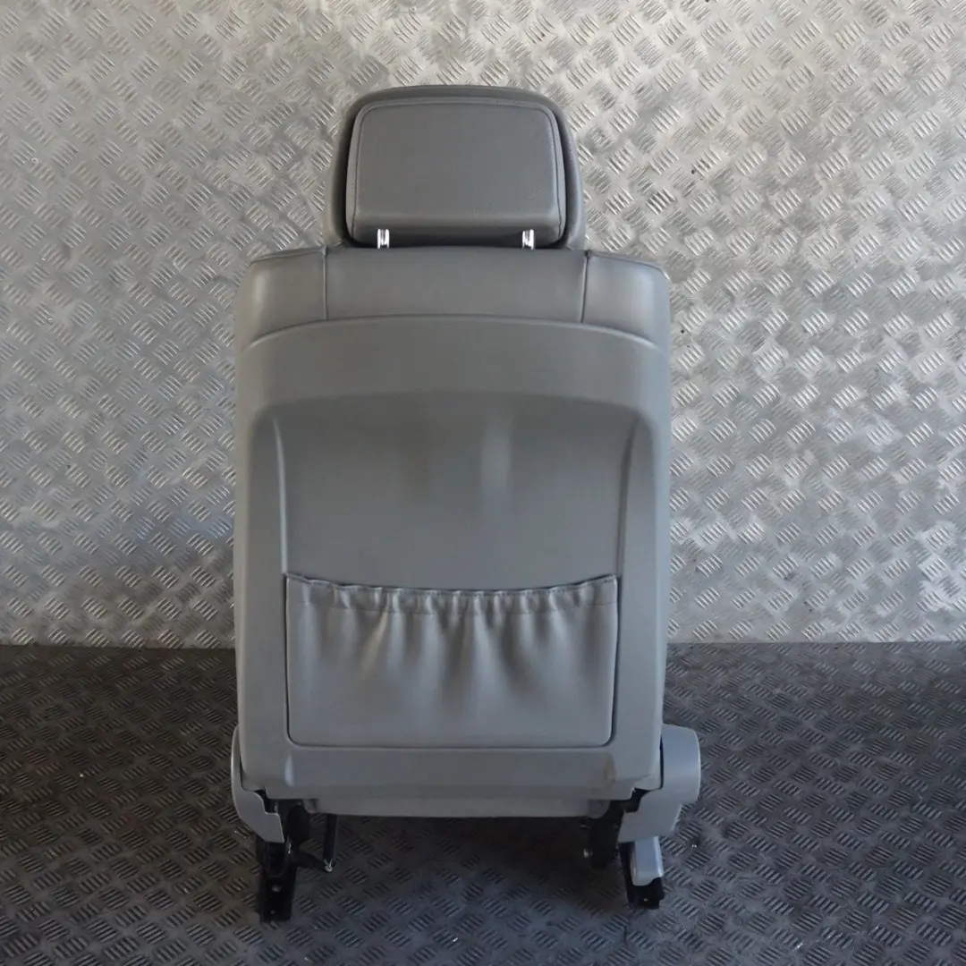 Grey Leather Front Right O/S Seat to BMW 5 Series E60 E61 LCI M Sport with Part number 7249383 BMW 5 Series E60 E61 LCI M Sport Grey Leather Front Right O/S Seat - SKU 7249383-2 - Part number 7249383