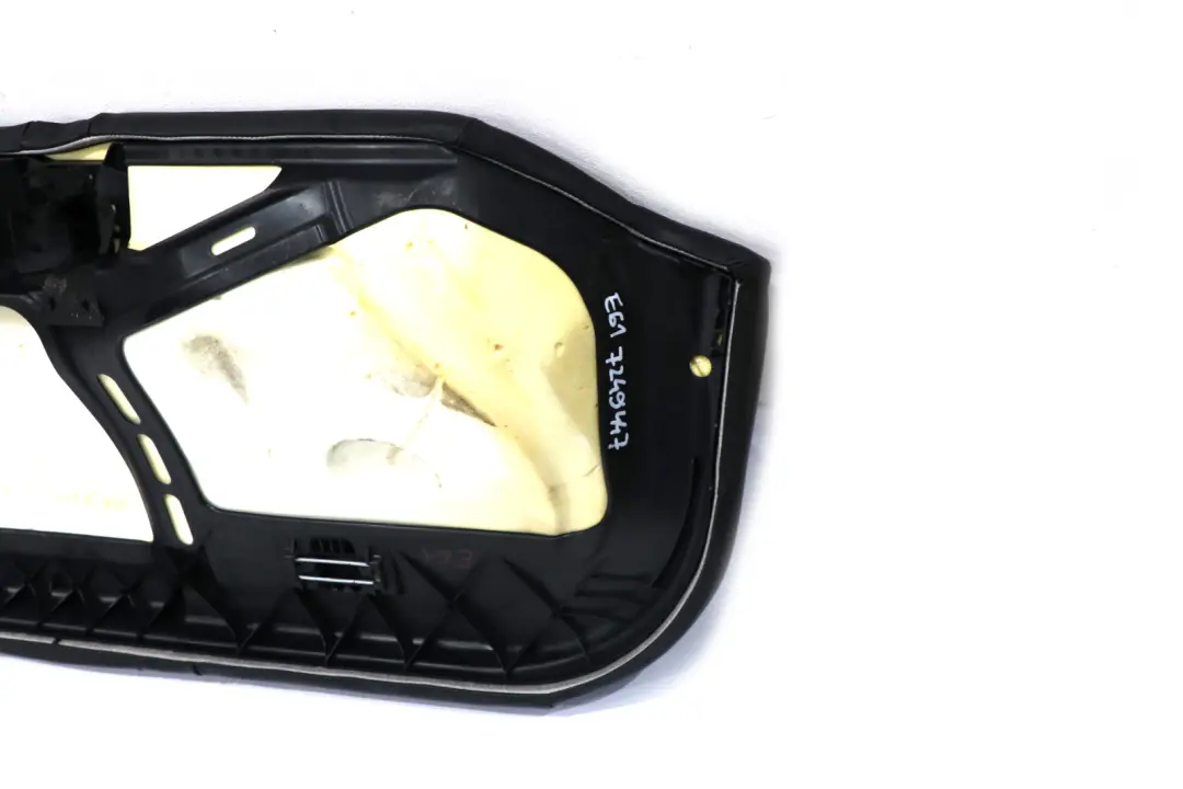 BMW E61 Touring Interior Asiento Trasero Banco Base Cuero Negro - SKU 7249447 - Número de pieza 7249447