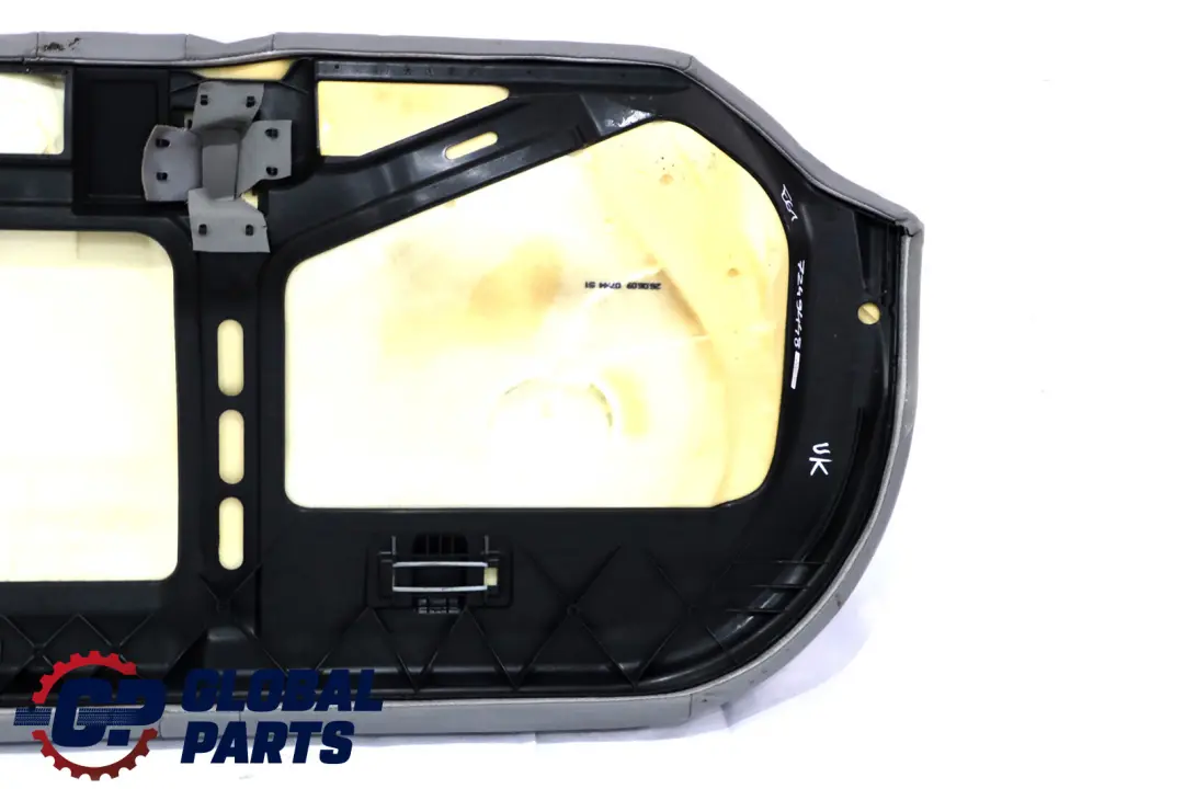 BMW 5 Reihe E61 Touring Sitz Hinten Rücksitzbank Bezug Leder Grau - SKU 7249448 - Teilenummer 7249448
