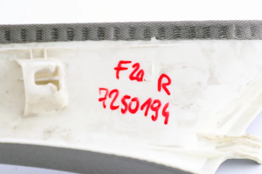 BMW F20 Tapa Columna A Derecha Gris Everestgrau 7221024 - SKU 7250194 - Número de pieza 7250194