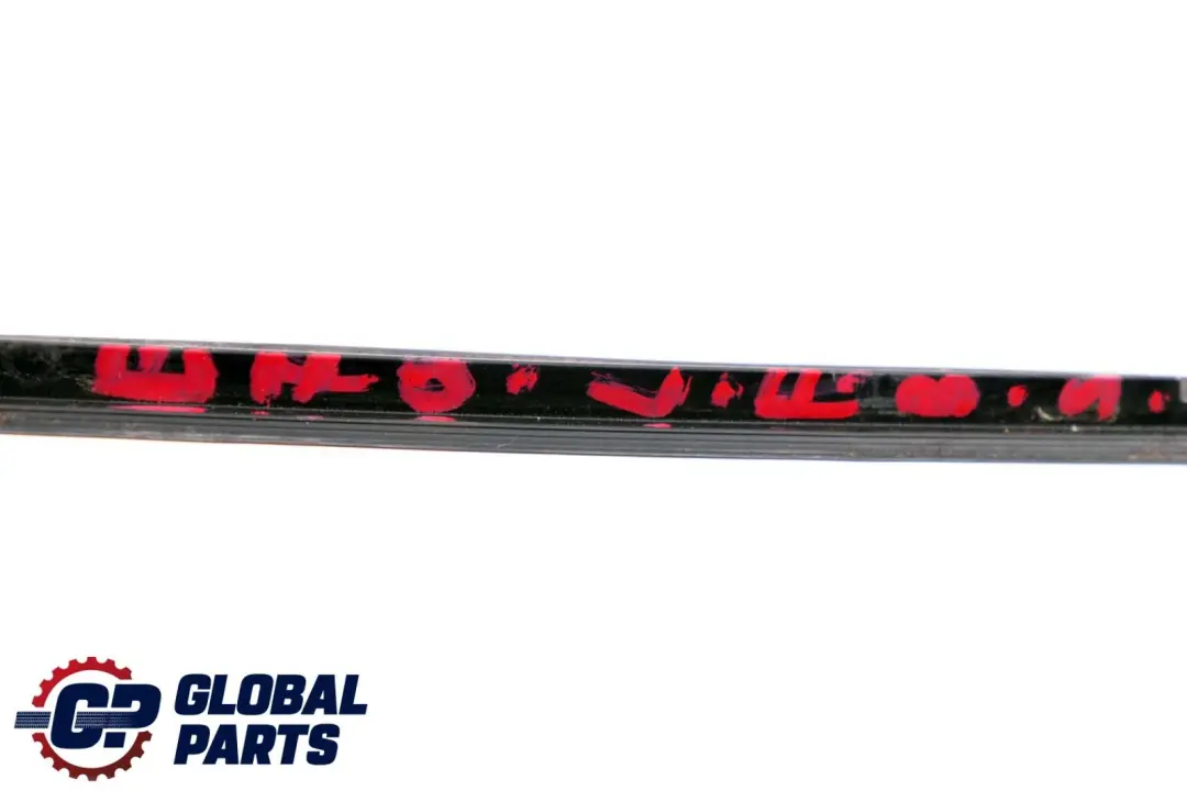 BMW X5 Series E70 Front Left N/S Windscreen Drip Moulding Trim Black Sapphire - SKU 7250395-BS - Part number 7250395