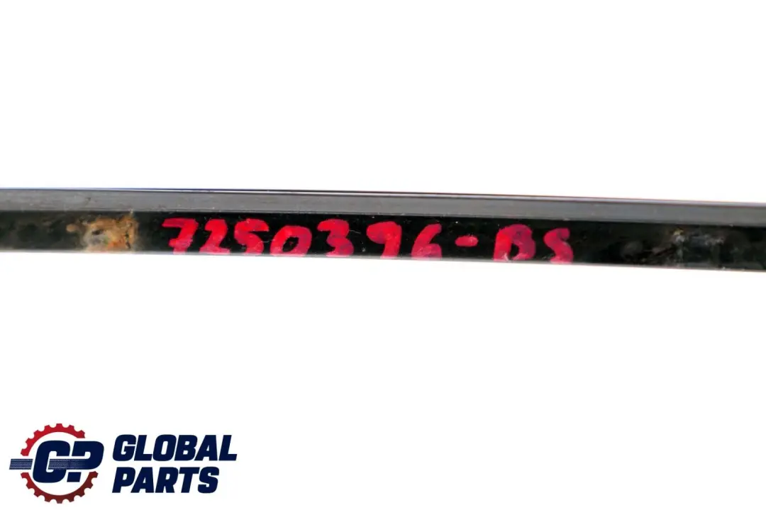 BMW X5 Series E70 Front Right O/S Windscreen Drip Moulding Trim Black Sapphire - SKU 7250396-BS - Part number 7250396