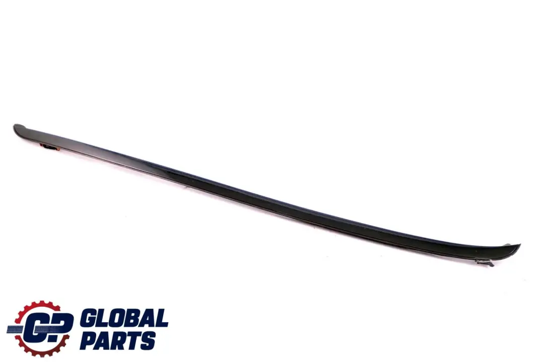 BMW X5 Series E70 Front Right O/S Windscreen Drip Moulding Trim Black Sapphire - SKU 7250396-BS - Part number 7250396