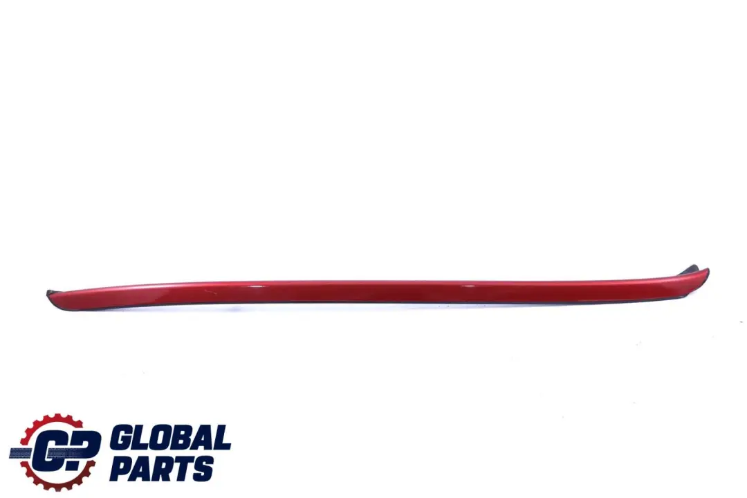 Front Right O/S Windscreen Drip Moulding Vermilionrot Red A82 to BMW X6 Series E71 with Part number 7250404 BMW X6 Series E71 Front Right O/S Windscreen Drip Moulding Vermilionrot Red A82 - SKU 7250404-VER - Part number 7250404