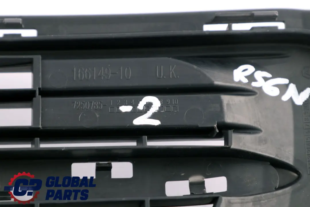 Embellecedor Parachoques Delantero Rejilla Parrilla para Mini R55 R56 LCI con número de pieza 7250785 Mini R55 R56 LCI Embellecedor Parachoques Delantero Rejilla Parrilla - SKU 7250785-2 - Número de pieza 7250785