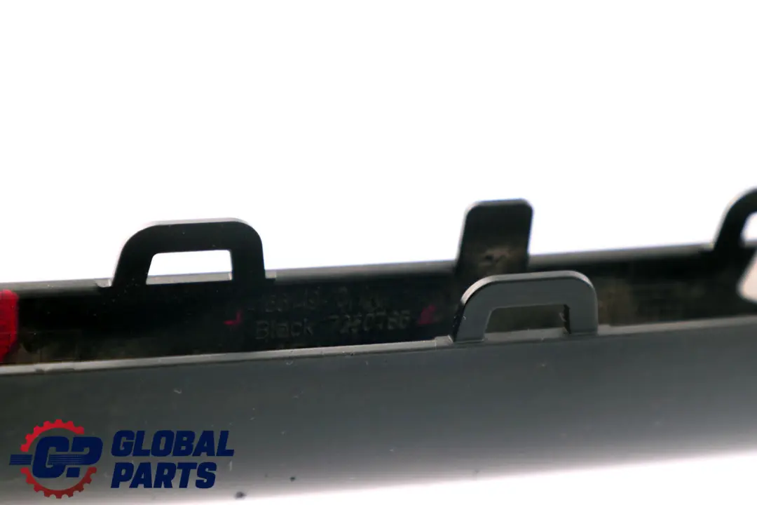 Front Bumper Finisher Rod Trim Panel Black to Mini One R55 R56 LCI with Part number 7250786 Mini One R55 R56 LCI Front Bumper Finisher Rod Trim Panel Black - SKU 7250786 - Part number 7250786