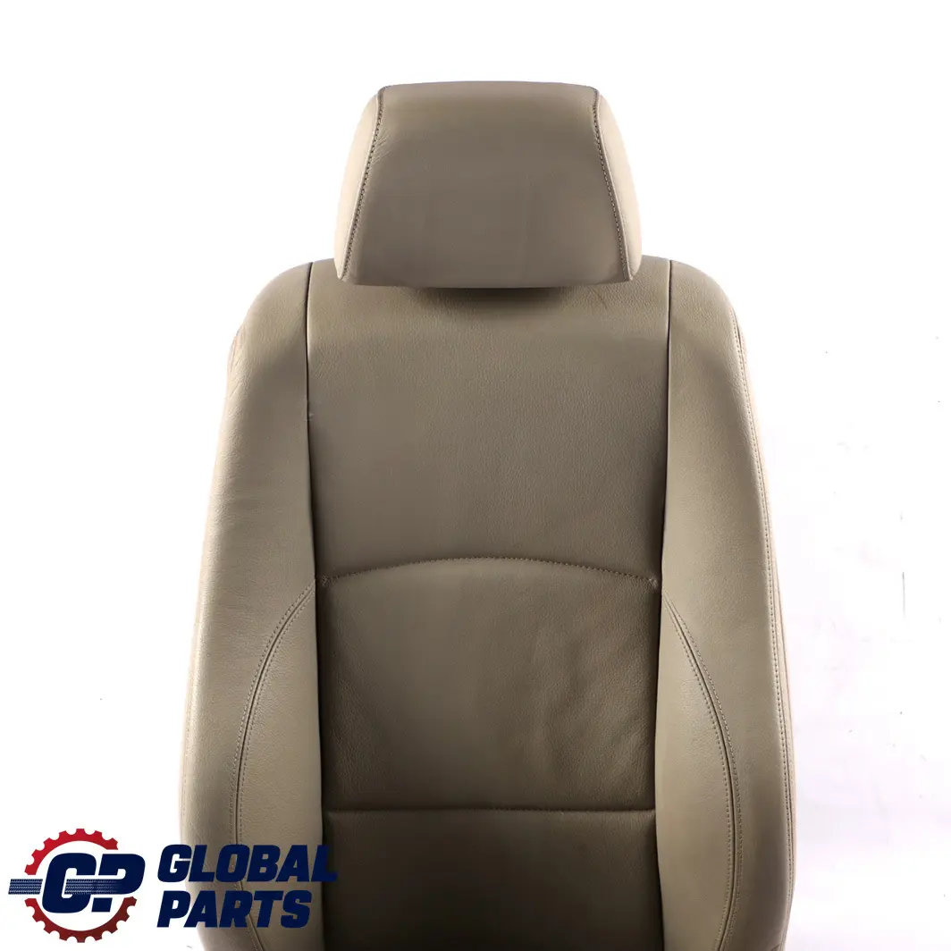 Front Left N/S Seat Leather Boston Beige to BMW 1 Series E87 LCI Sport with Part number 7251073 BMW 1 Series E87 LCI Sport Front Left N/S Seat Leather Boston Beige - SKU 7251073 - Part number 7251073