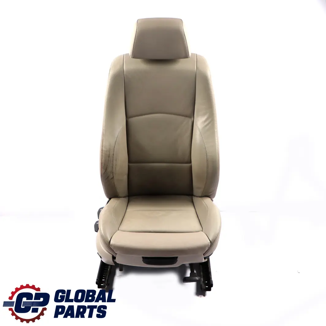 Front Right O/S Seat Leather Boston Beige to BMW 1 Series E87 LCI Sport with Part number 7251074 BMW 1 Series E87 LCI Sport Front Right O/S Seat Leather Boston Beige - SKU 7251074 - Part number 7251074