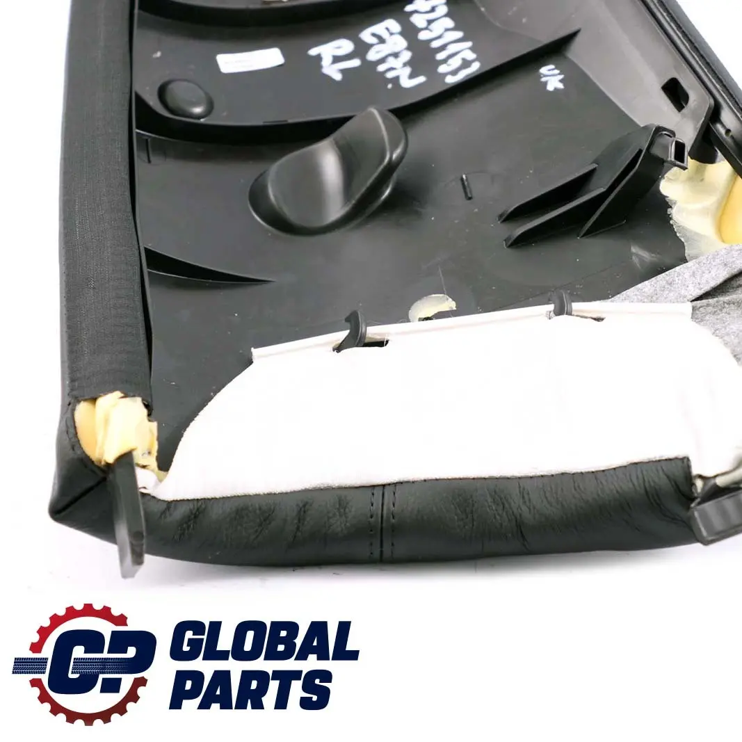 BMW 1 Series E87 LCI Rear Seat Lateral Left N/S Finisher Trim Panel Leather - SKU 7251153 - Part number 7251153