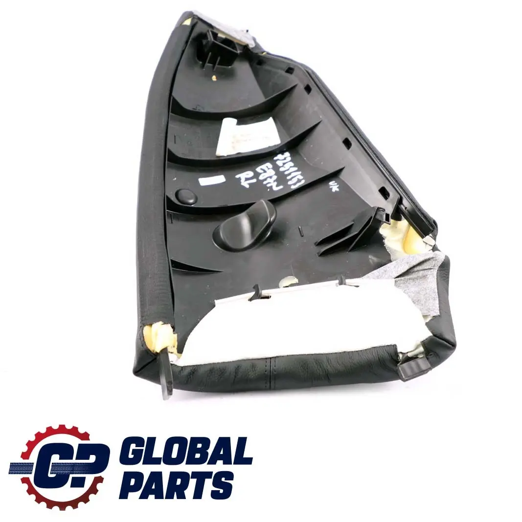 Rücksitz Hinten Sitz Seitenteil Links Bezug Leder Schwarz für BMW 1 er E87 LCI mit Teilenummer 7251153 BMW 1 er E87 LCI Rücksitz Hinten Sitz Seitenteil Links Bezug Leder Schwarz - SKU 7251153 - Teilenummer 7251153