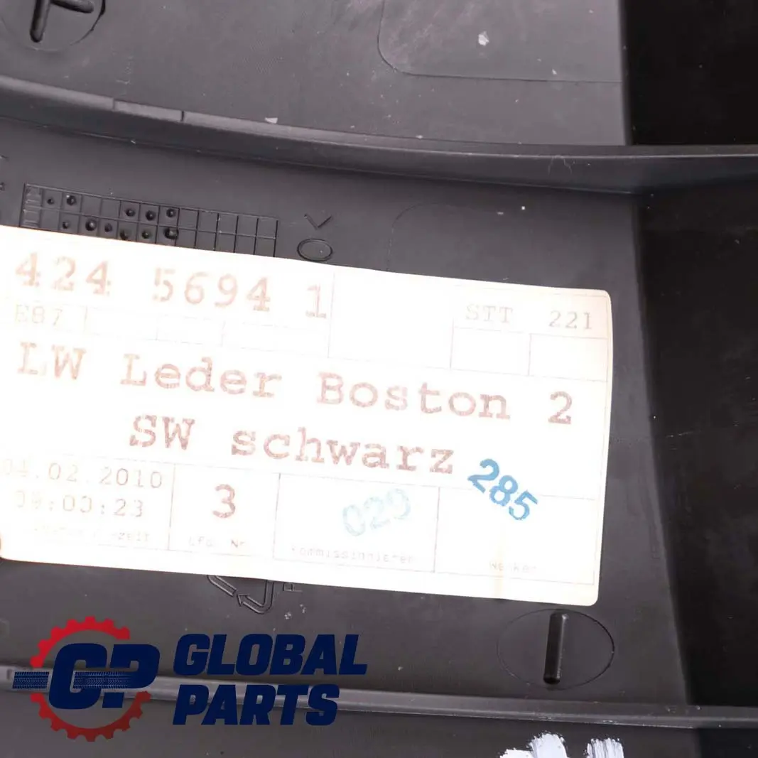 BMW E87 LCI Sedile posteriore laterale sinistro Pannello di finitura in pelle - SKU 7251153 - Numero di parte 7251153