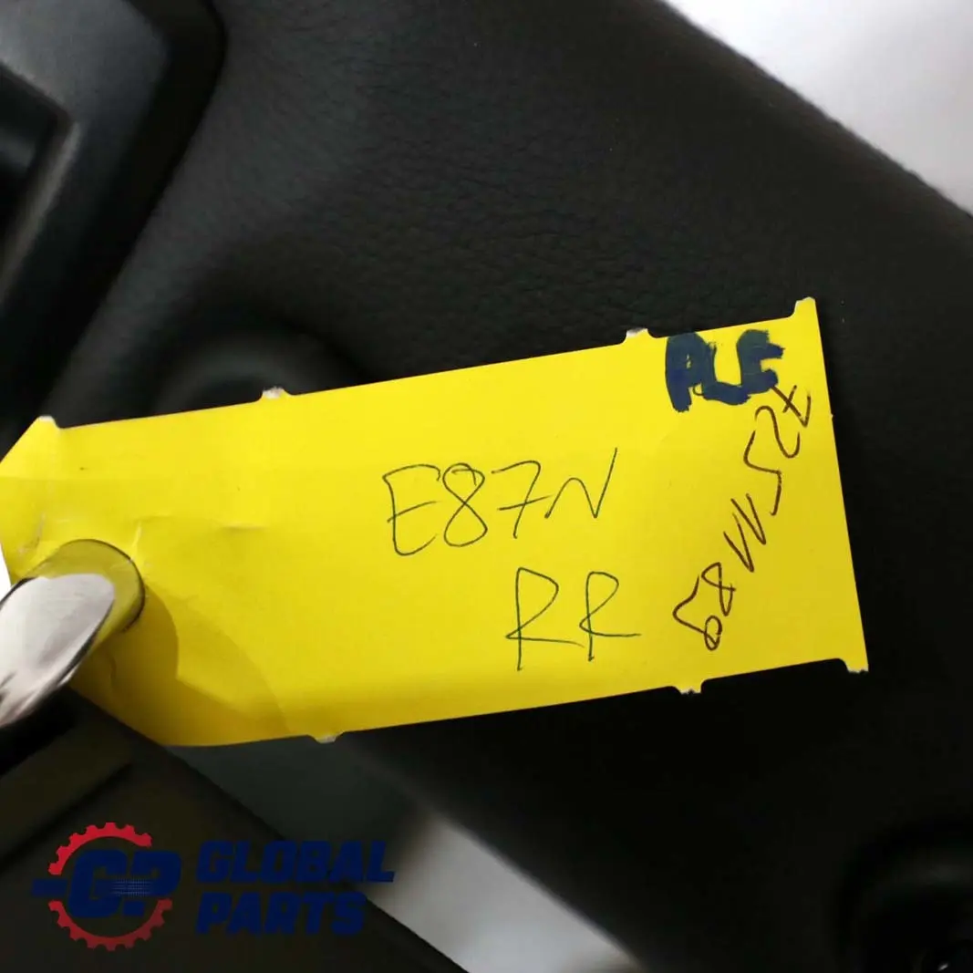 BMW E87 LCI Funda Asiento Trasero Cuero Respaldo Derecho Boston Negro - SKU 7251189 - Número de pieza 7251189