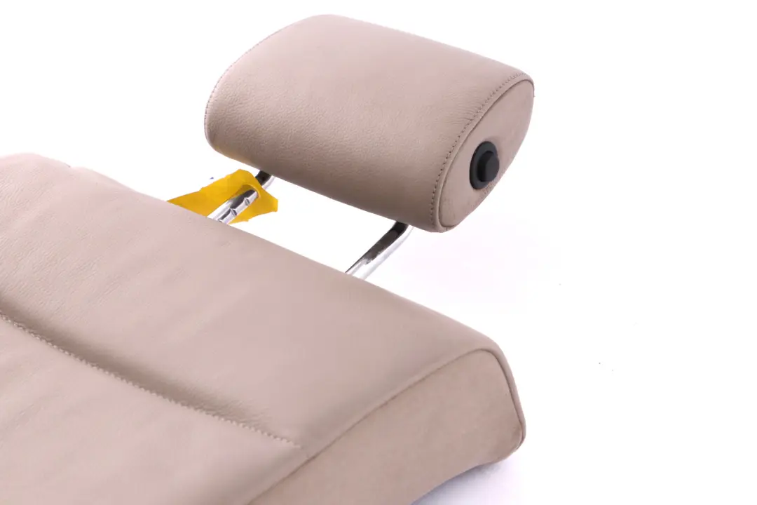 BMW E81 E87 LCI Rivestimento sedile posteriore in pelle schienale destro Beige - SKU 7251192 - Numero di parte 7251192