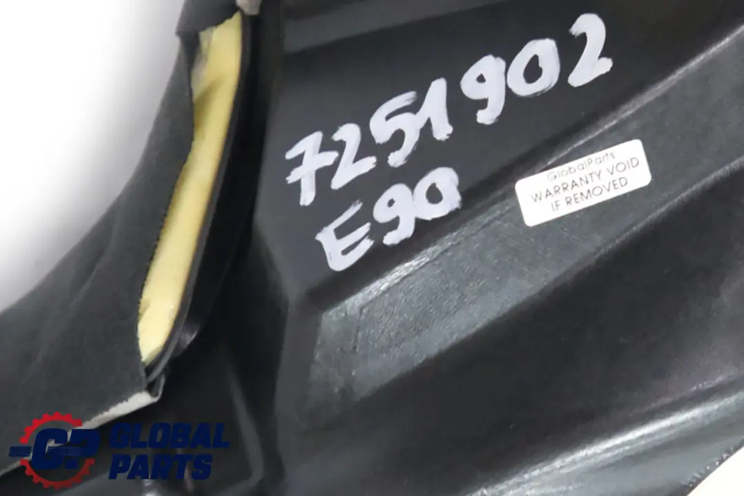 BMW E90 E91 LCI Medio Cuero Impuls Asiento Trasero Banco Base Antracita - SKU 7251902 - Número de pieza 7251902