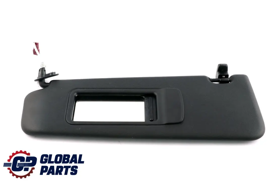 BMW E90 E91 LCI Sun Visor Mirror Left N/S Plastic Schwarz Black - SKU 7252005 - Part number 7252005