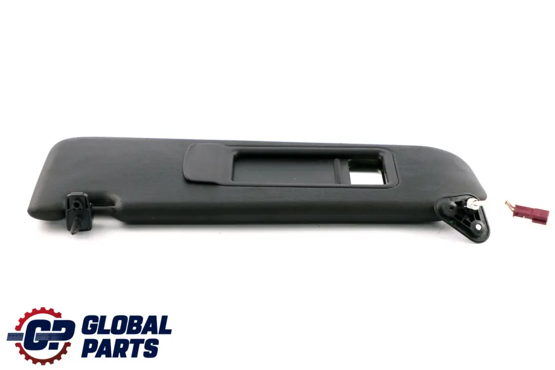 BMW E90 E91 LCI Sun Visor Mirror Left N/S Plastic Schwarz Black - SKU 7252005 - Part number 7252005