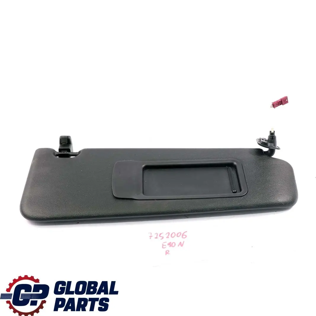  Sun Visor BMW E90 E91 LCI Mirror Black Right O/S - SKU 7252006 - Part number 7252006