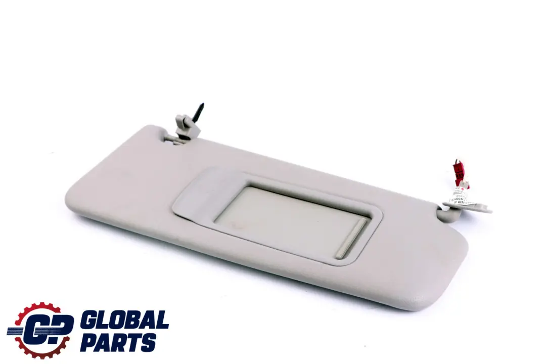  Sun Visor BMW X1 E84 E90 E90N E91 E91N LCI With Mirror Right Grau O/S - SKU 7252008 - Part number 7252008
