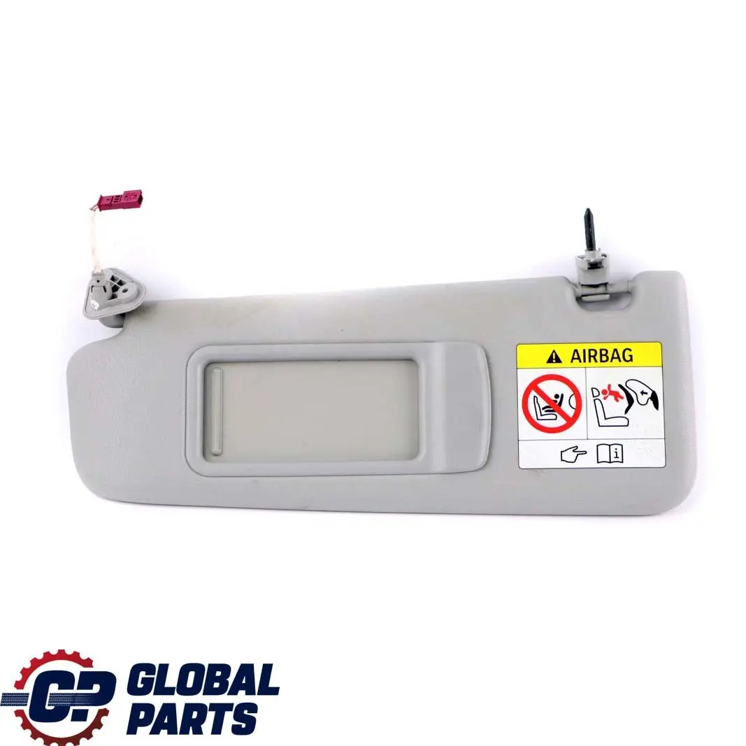 BMW X1 3 E84 E90 E90N E91 E91N LCI Parasole avec Miroir Articulation Gris