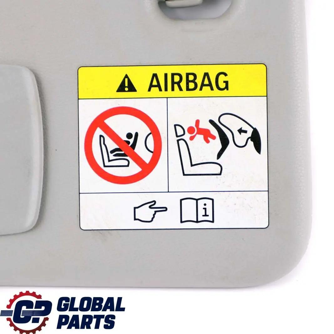 Parasole con Specchio Collegamento Grigio per BMW X1 E84 E90 E90N E91 E91N LCI con numero di parte 7252009 BMW X1 E84 E90 E90N E91 E91N LCI Parasole con Specchio Collegamento Grigio - SKU 7252009-2 - Numero di parte 7252009