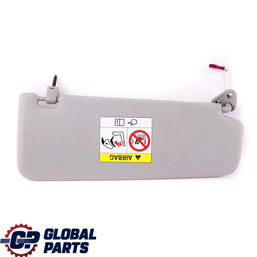 BMW X1 3 er E84 E90 E90N E91 E91N LCI Sonnenblende Mit Spiegel Link Grau - SKU 7252009-2 - Teilenummer 7252009