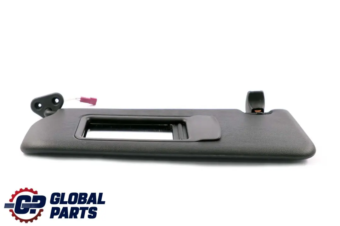 BMW E92 Sun Visor Trim Panel Visor With Mirror Schwarz Black Left N/S - SKU 7252057 - Part number 7252057