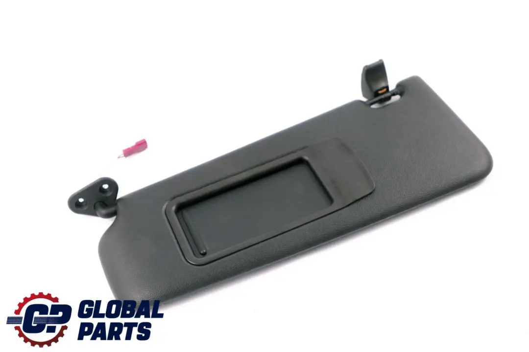 Sun Visor Trim Panel Visor With Mirror Schwarz Black Left N/S to BMW E92 with Part number 7252057 BMW E92 Sun Visor Trim Panel Visor With Mirror Schwarz Black Left N/S - SKU 7252057 - Part number 7252057