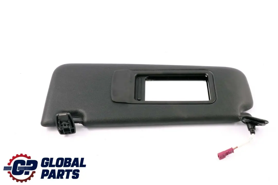 Sun Visor Trim Panel Visor With Mirror Schwarz Black Left N/S to BMW E92 with Part number 7252057 BMW E92 Sun Visor Trim Panel Visor With Mirror Schwarz Black Left N/S - SKU 7252057 - Part number 7252057