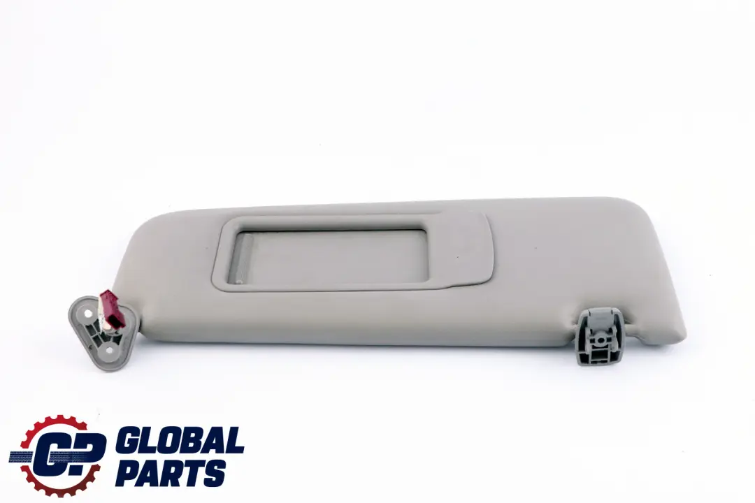 BMW 3 Series E92 LCI Sun Visor Leather With Mirror Right Grey O/S - SKU 7252060 - Part number 7252060