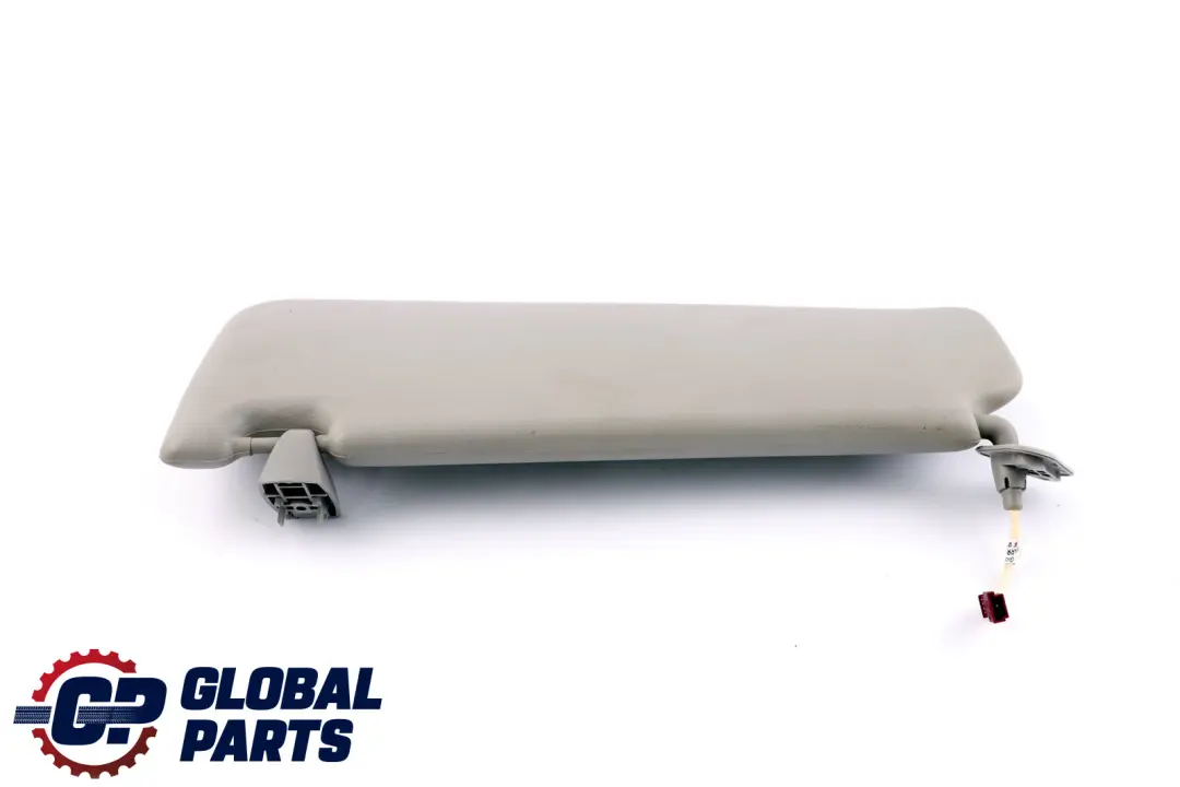 BMW 3 Series E92 LCI Sun Visor Leather With Mirror Right Grey O/S - SKU 7252060 - Part number 7252060