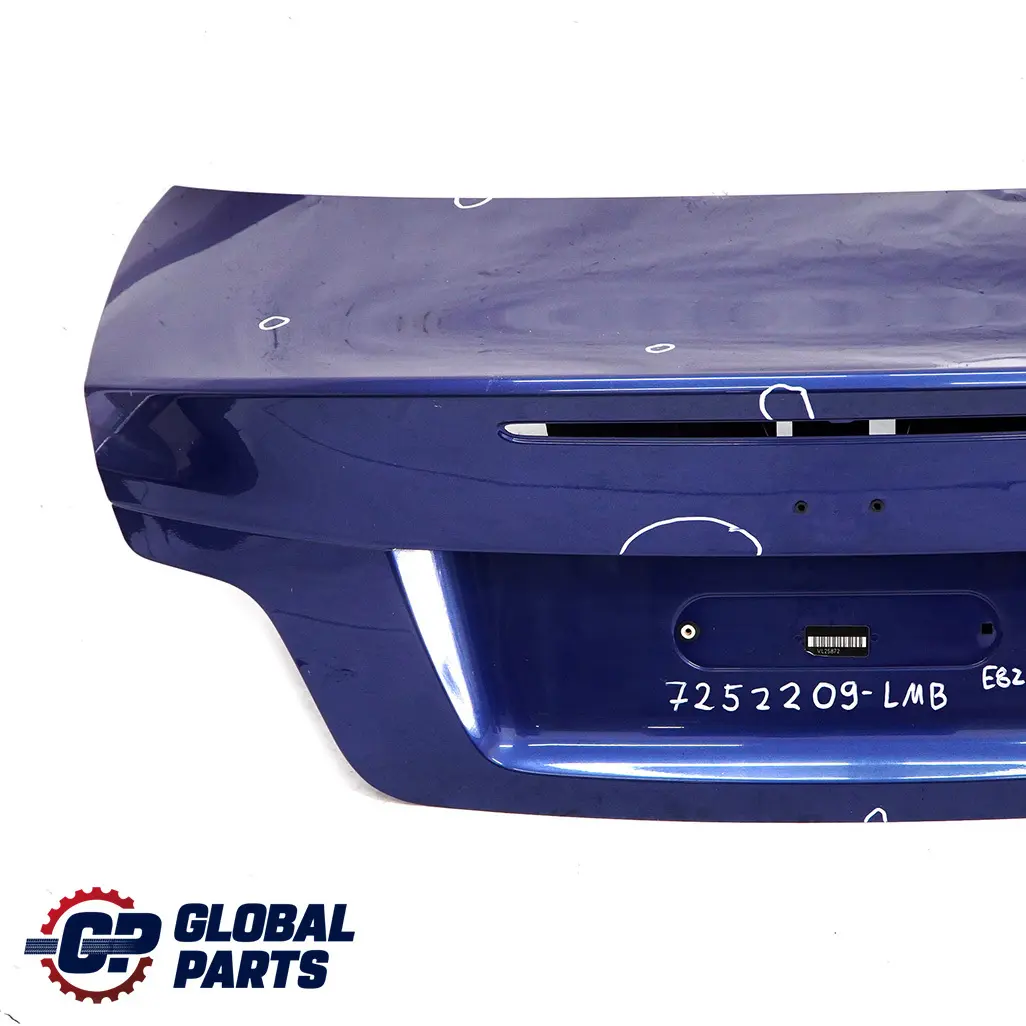 BMW 1 SERIES E82 Coupé Tailgate Bootlid Boot Lid Le Mans Blau Blue Metallic 381 - SKU 7252209-LMB - Part number 7252209