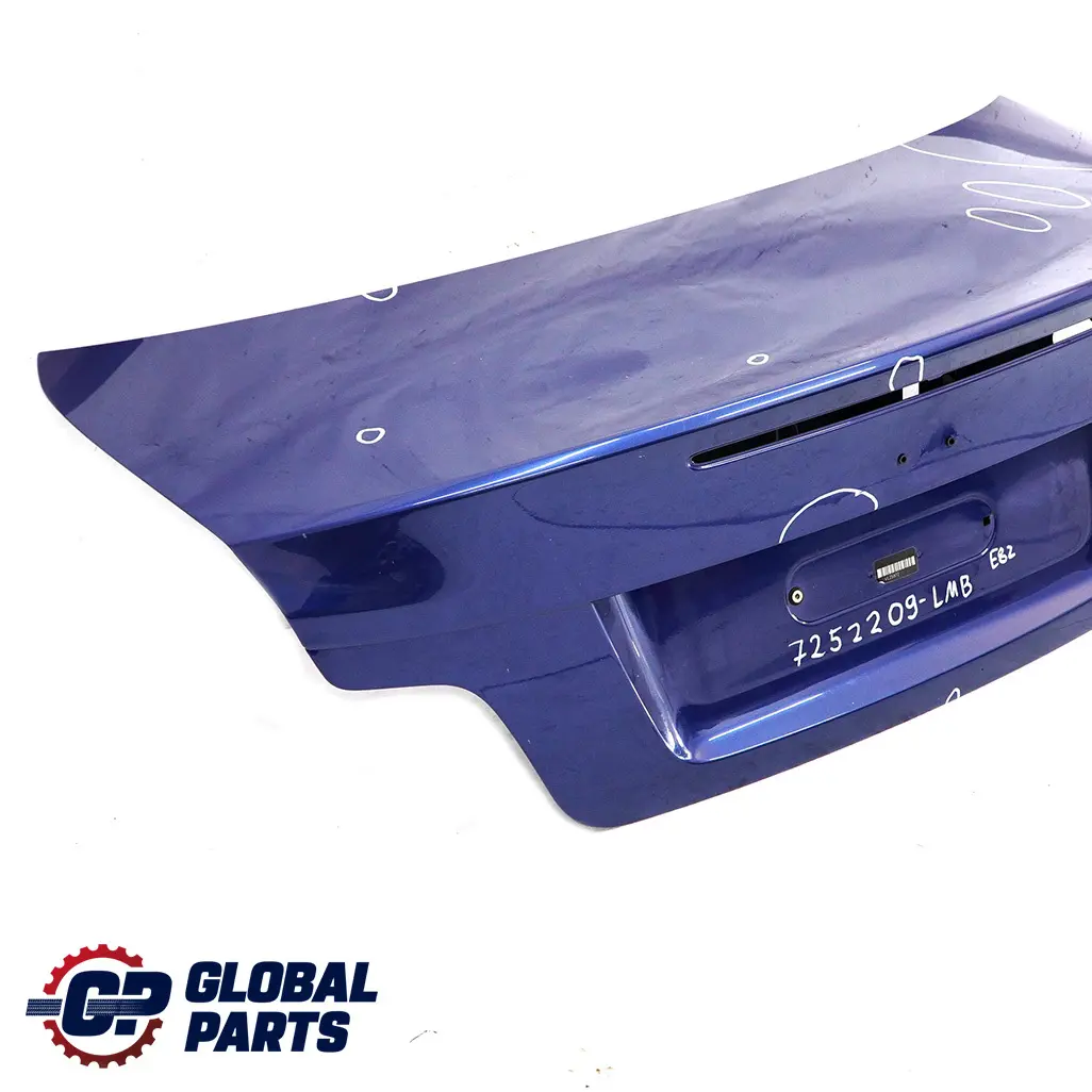 Coupé Tailgate Bootlid Boot Lid Le Mans Blau Blue Metallic 381 to BMW 1 SERIES E82 with Part number 7252209 BMW 1 SERIES E82 Coupé Tailgate Bootlid Boot Lid Le Mans Blau Blue Metallic 381 - SKU 7252209-LMB - Part number 7252209