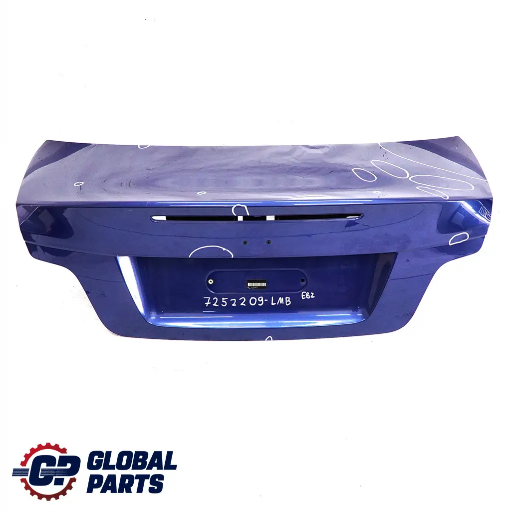 BMW 1 SERIES E82 Coupé Tailgate Bootlid Boot Lid Le Mans Blau Blue Metallic 381 - SKU 7252209-LMB - Part number 7252209